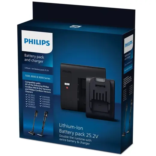 PHILIPS Litija jonu akumulatora komplekts putekļusūcējiem