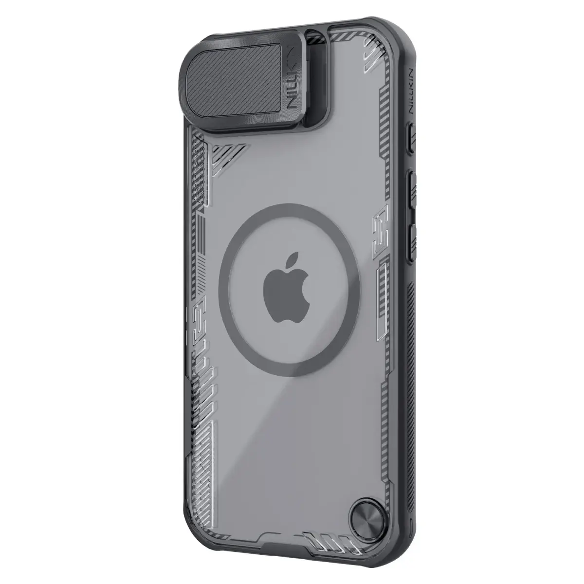 Nillkin Iceblade Prop magnētiskais telefona maciņš Apple iPhone 16e melns