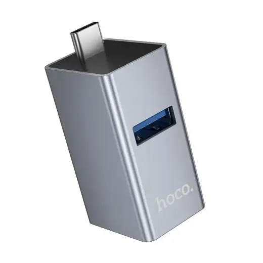 HOCO HB54 3-in-1 adapteris USB-C į USB 2.0 | USB 3.0 | pilkas
