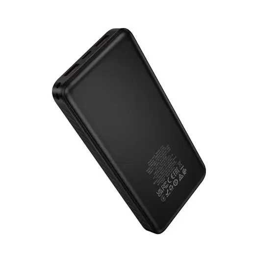 Hoco J154 Power Bank | 10,000 mAh | 22.5W | PD, QC | USB-A, USB-C | black