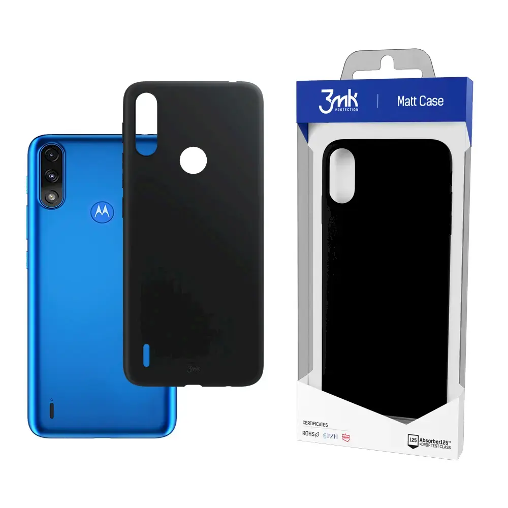 Motorola Moto E7i Power - 3mk Matt Case black