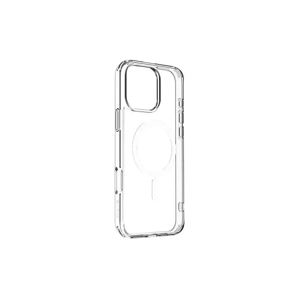X-ONE Endura phone case with MagSafe support for iPhone 16 Pro Max transparent