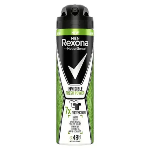 Rexona Invisible Fresh Power Antiperspirant Spray for Men 150 Ml