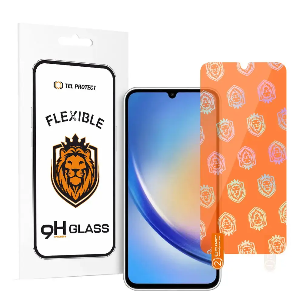 Tel Protect Best Flexible Hybrid aizsargplēve telefona ekrānam Samsung Galaxy A24 4G (A245) | A25 5G (A256) | M34 5G (M346) | A35 5G (A356) | M35 5G (M356) | M55 5G (M556)