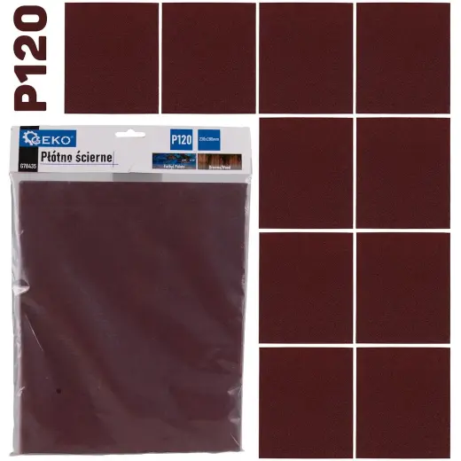 Abrazīvs audums – loksne 230x280mm P120