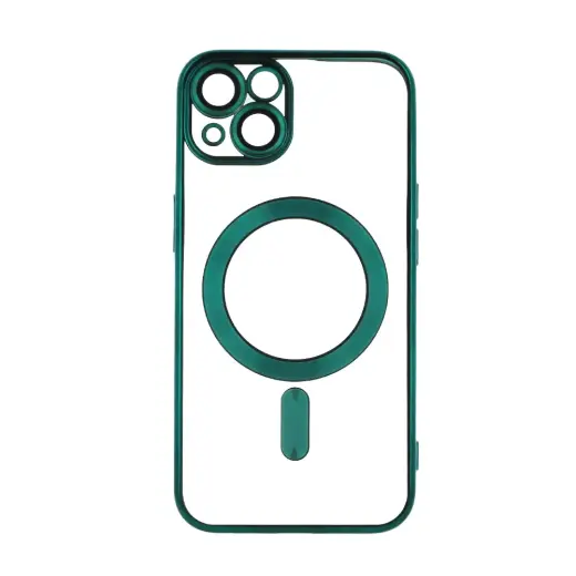 Color Chrome чехол с поддержкой MagSafe для телефона iPhone 17 Pro | iPhone 18 Pro зелёный
