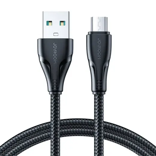 Joyroom S-UM018A11 andmeedastus- ja laadimiskaabel | USB-A kuni Micro USB | 2m | must