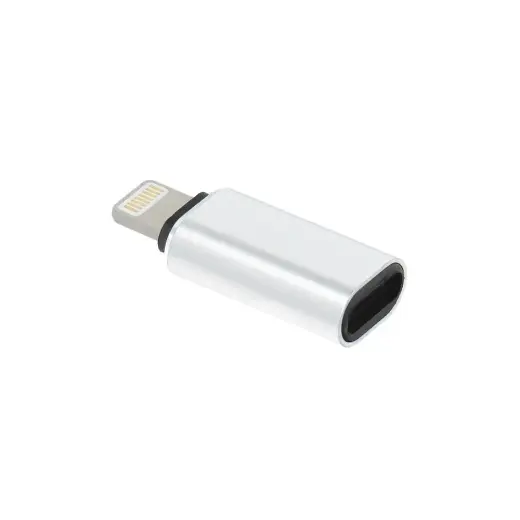 Fusion Adapter Type-C | USB-C to Lightning silver