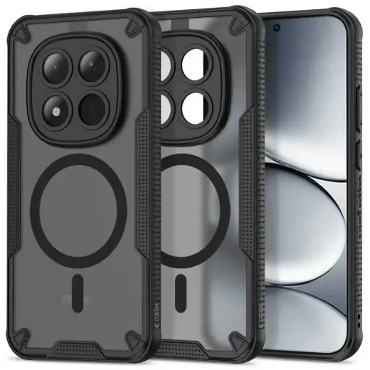TECH-PROTECT RUGGED SHIELD MAGSAFE XIAOMI REDMI NOTE 15 PRO 5G MATTE BLACK