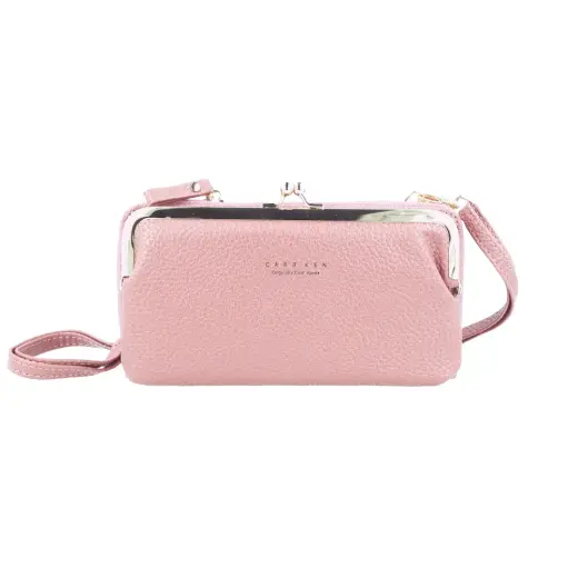 Knitted bag for phone GCW18 light pink
