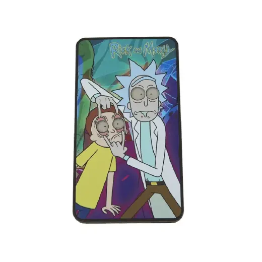 Rick & Morty внешний аккумулятор (powerbank) 4000 mAh с подсветкой глаз