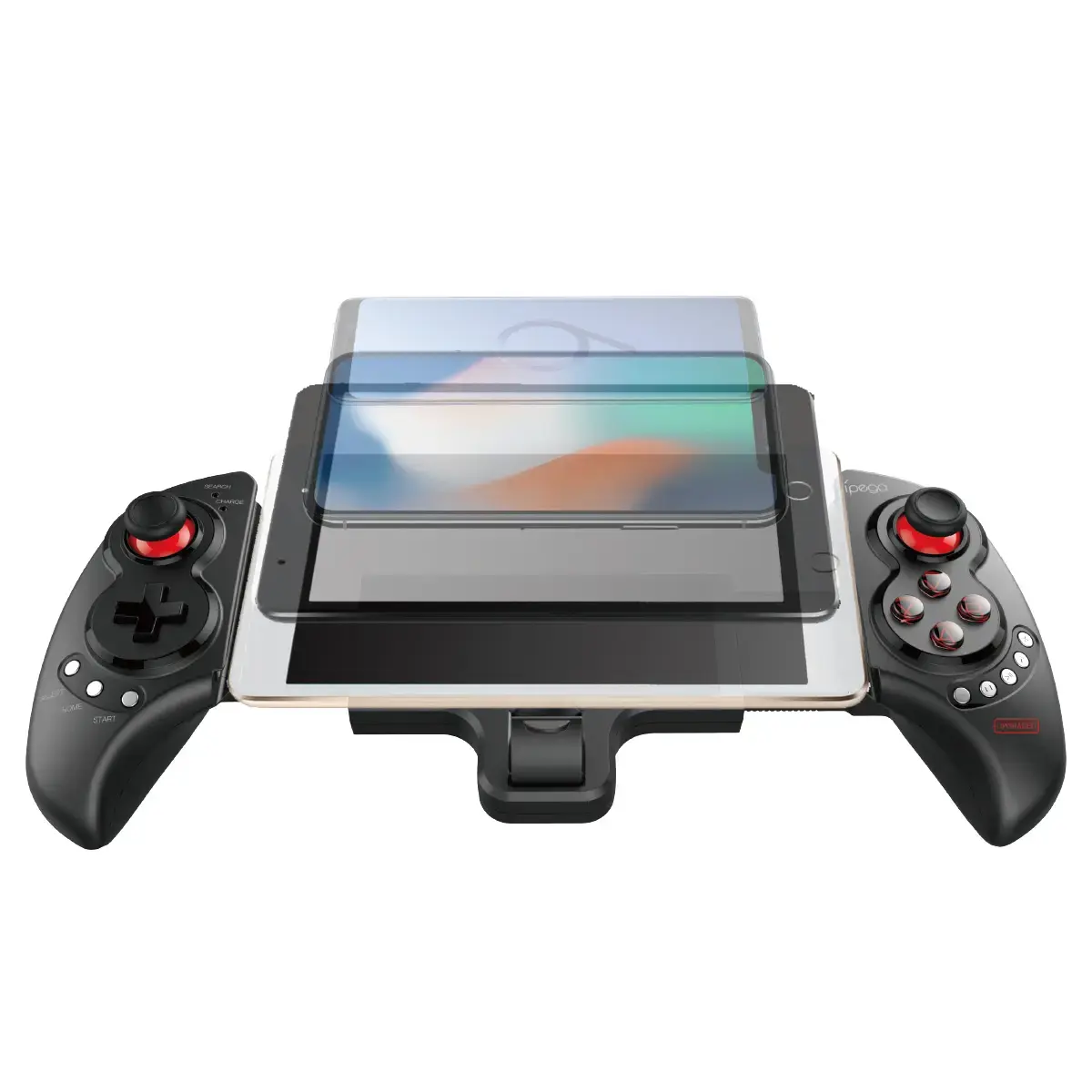 iPega 9023S Bluetooth Gamepad IOS | Android Planšetdatoriem Max 10 " ar turētāju