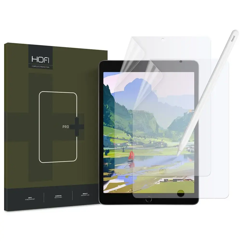 PROTECTION FILM HOFI PAPER PRO+ 2-PACK IPAD 10.2 7 | 8 | 9 | 2019-2021 MATTE CLEAR