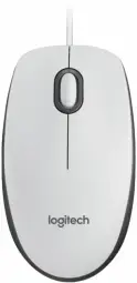 Logitech M100 computer mouse 800 DPI | USB white