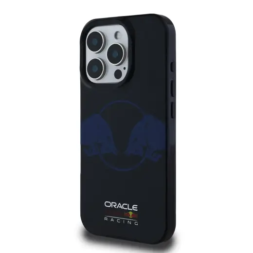 Red Bull PC|TPU Two Bulls telefona maciņš priekš iPhone 16 Pro Max tumši zils ar MagSafe atbalstu