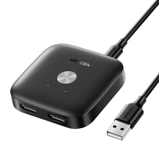 UGREEN CM333 Switch Box 2in1 HDMI 2.0 4K (black)
