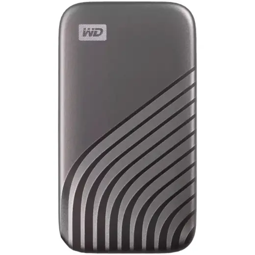 WD 4TB My Passport SSD - Portable SSD, up to 1050MB/s Read and 1000MB/s Write Speeds, USB 3.2 Gen 2 - Space Gray