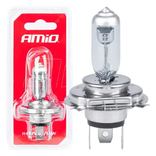 Halogen bulb H4 12V 60/55W 1pc blister