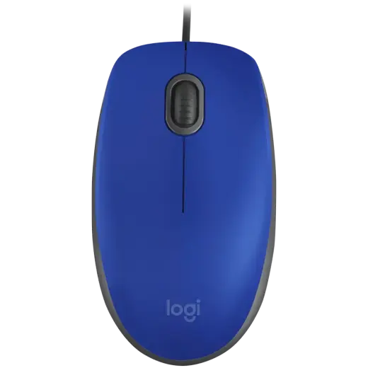 LOGITECH M110 Silent - BLUE - USB - EMEA-808 - AKOYA HANGTAB BOX M110S