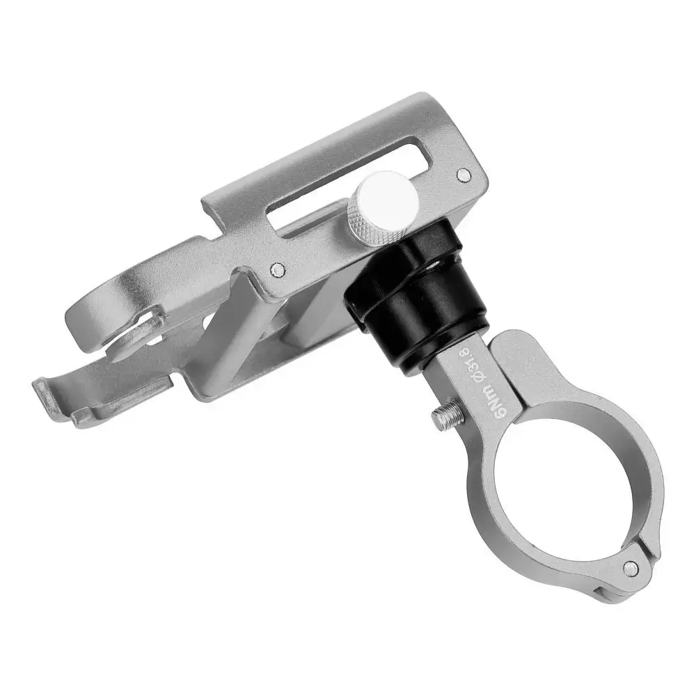 GUB bike holder for mobile phone P30 Aluminium silver