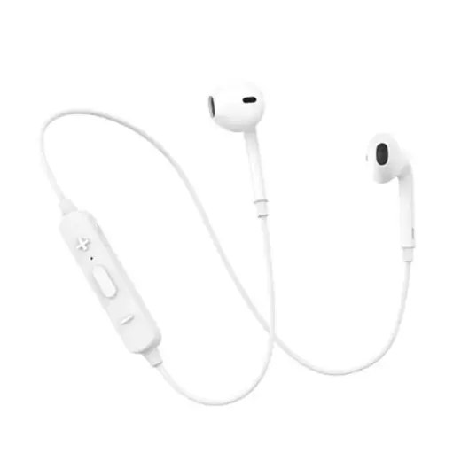 USAMS Słuchawki stereo Bluetooth LNSeries biały/white BHULN01