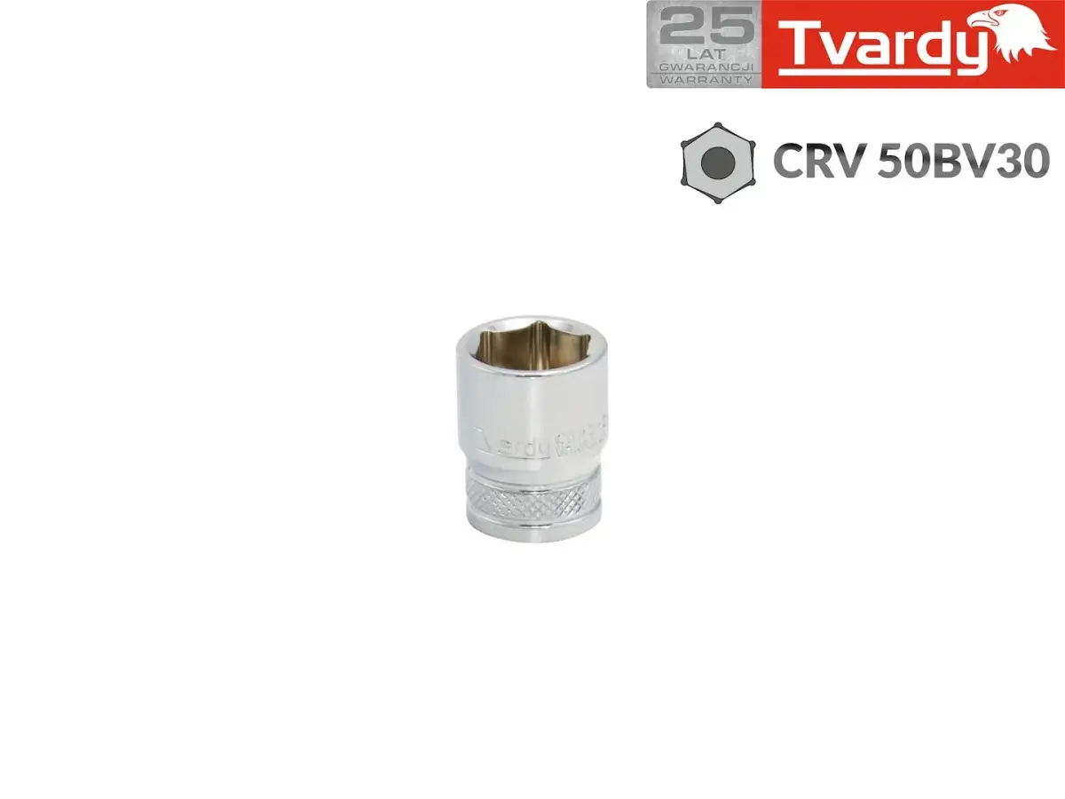 TVARDY 6-point socket 1/4", 11 mm