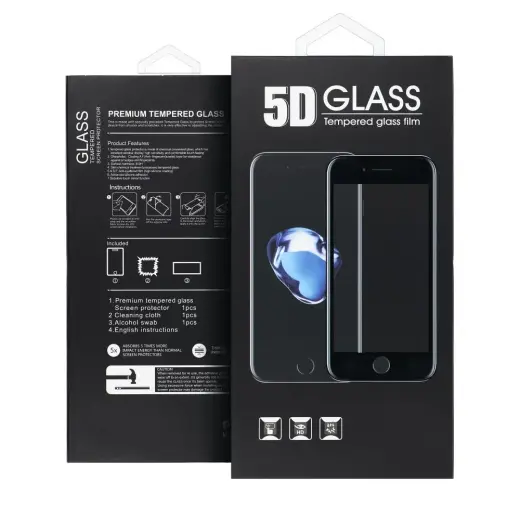 5D Full Glue grūdintas apsauginis stiklas telefonui Galaxy A36 5G