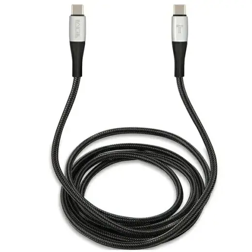 TUMI TUCCSUSBC datu pārraides un uzlādes vads | USB-C uz USB-C | 1.5m | melns