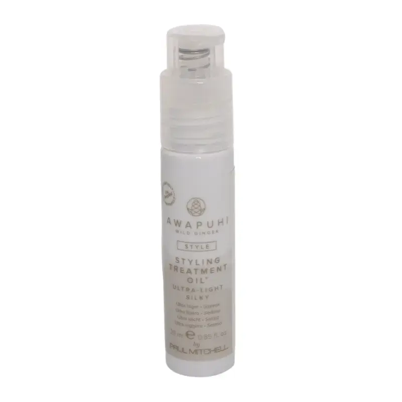 Paul Mitchell Awapuhi Wild Ginger Styling Treatment Oil Regenerating Oil for Dry and Damaged Hair 25 Ml
