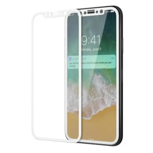 Fusion на весь экран защитное стекло для телефона iPhone X | iPhone XS | iPhone 11 Pro белый