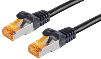 Kabelis Brackton Outdoor Patch S/FTP 40m CAT 6a Black
