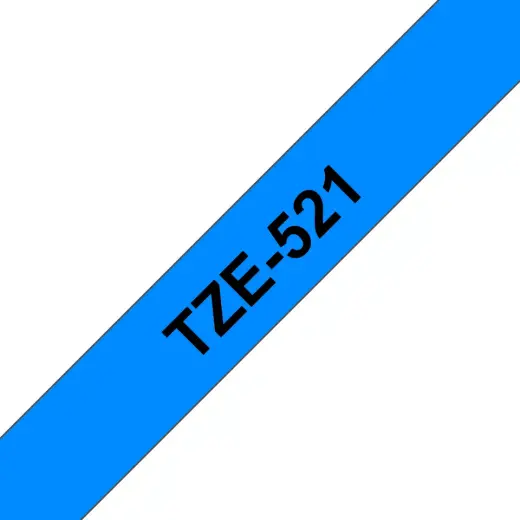 Brother Colour ribbon TZE-521 / TZE521 Black, blue