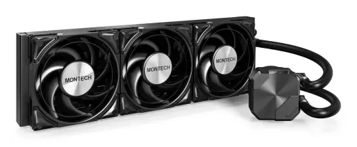 Система жидкостного охлаждения Montech HyperFlow Silent 360 чёрная