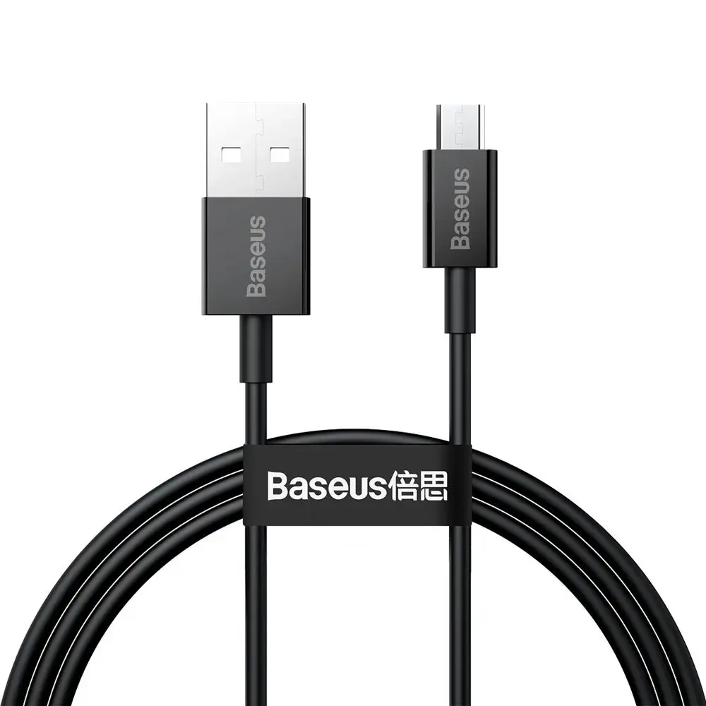 Baseus CAMYS-01 data transfer and charging cable | USB-A to Micro USB | 10W | 1m | black