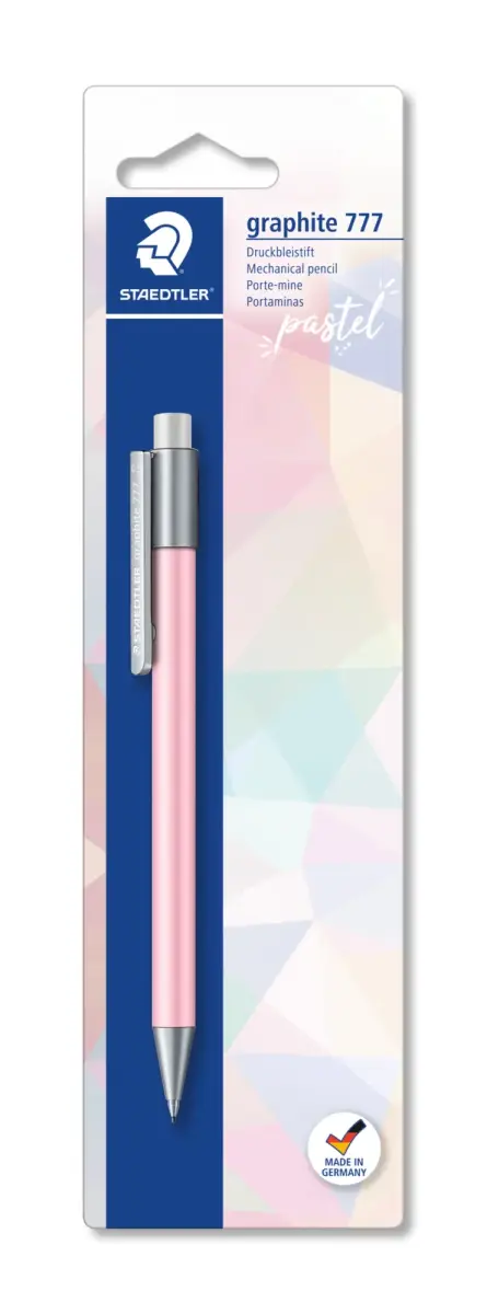 Mehāniskais zīmulis STAEDTLER, B, 0.5 mm, pasteļu asorti krāsas