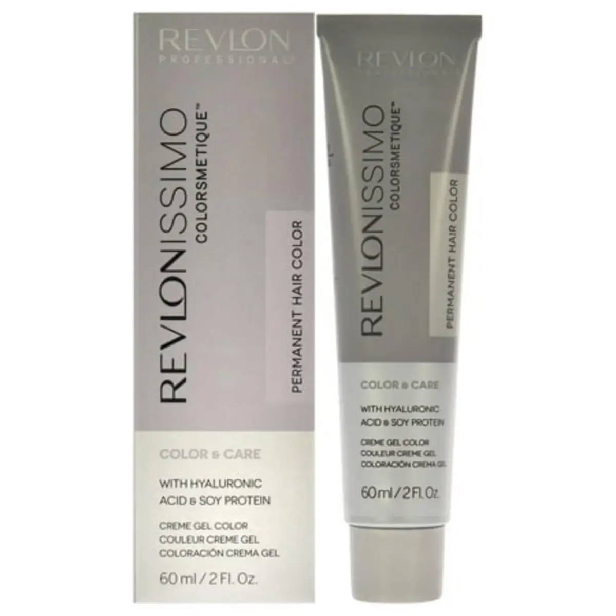 Revlon, Revlonissimo Colorsmetique, Hyaluronic Acid, Permanent Hair Dye, 7.43 Golden Copper Blonde, 60 ml