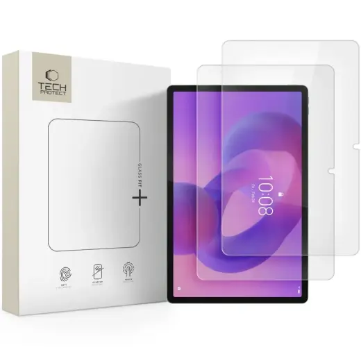SZKŁO HARTOWANE TECH-PROTECT GLASS FIT+ 2-PACK LENOVO IDEA TAB 11.0 TB-336 CLEAR