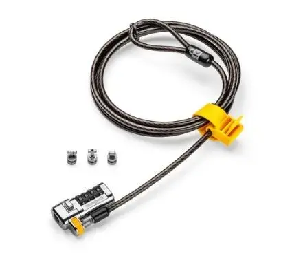 ClickSafe 3-in-1 Combin T-Bar, Nano, Wedge laptop lock