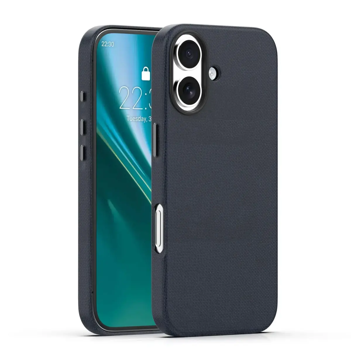 Etteri Elegant Mag maciņš ar MagSafe atbalstu telefonam iPhone 17 melns