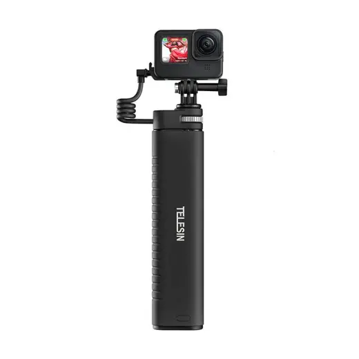 TELESIN Power grip pašfoto nūja (ar ārējo akumulatoru) TE-CSS-001