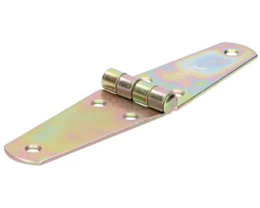 Triangle hinge ZTS 150x35x2.0 mm steel, brass-plated