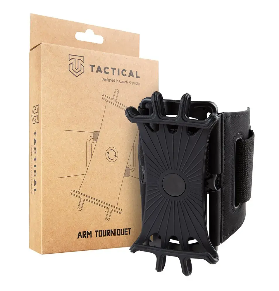 Tactical tālruņa turētājs rokai| melns