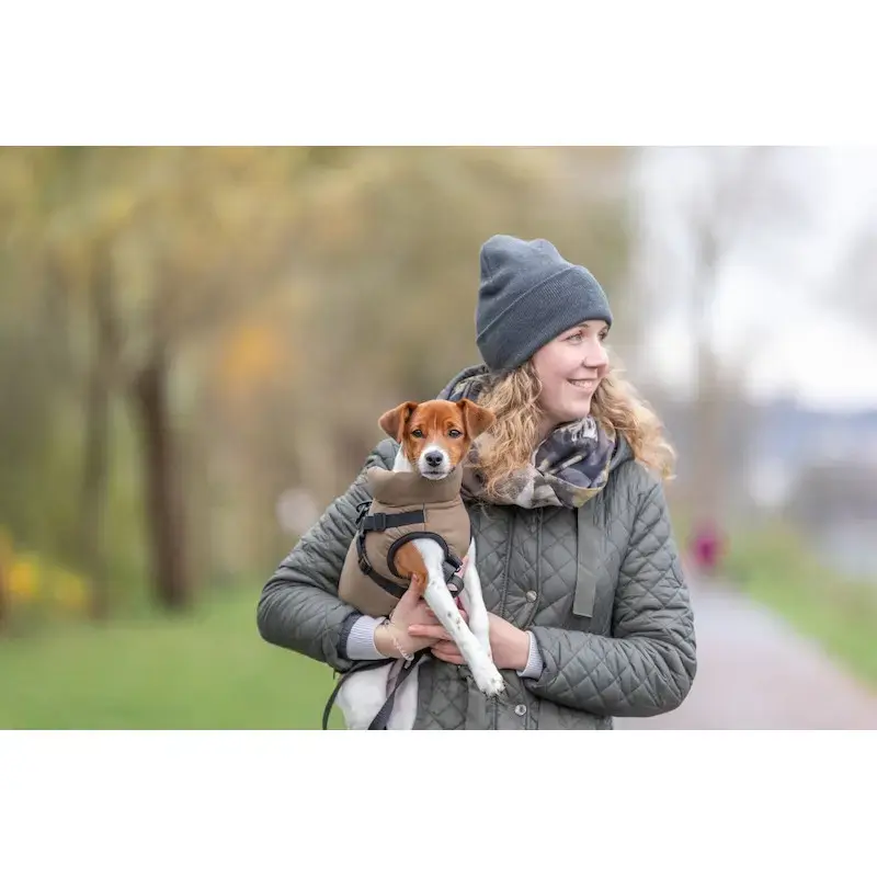 Apģērbs suņiem - Trixie Pirou winter coat with harness, S: 36 cm