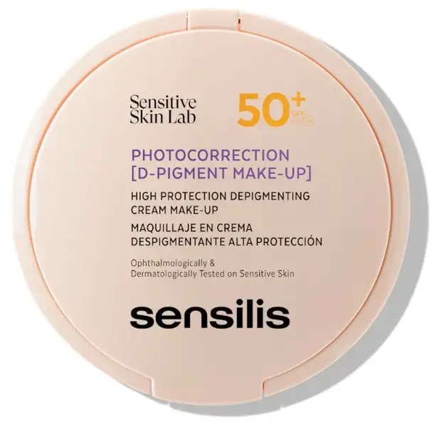 Sensilis Photocorrection D-pigment Maquillaje Compacto SPF50+ 01 Natural 10 Gr
