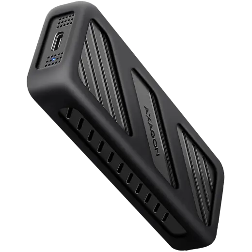 AXAGON EEM2-20G USB-C 3.2 Gen 2x2 20Gbps - M.2 NVMe SSD ARMORED 30-80mm ALU box