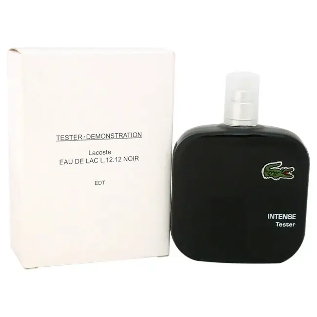 Eau De Lacoste L.12.12 Noir by Lacoste Tester for Men Eau De Toilette Spray 3.4 Oz - All
