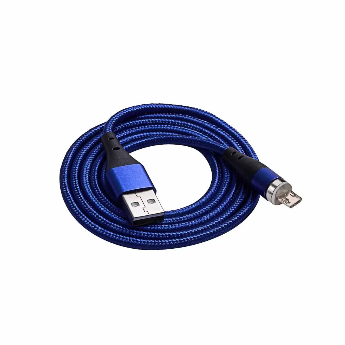 Cable USB Akyga AK-USB-47 USB A (m) | micro USB B (m) magnetic ver. 2.0 1.0m