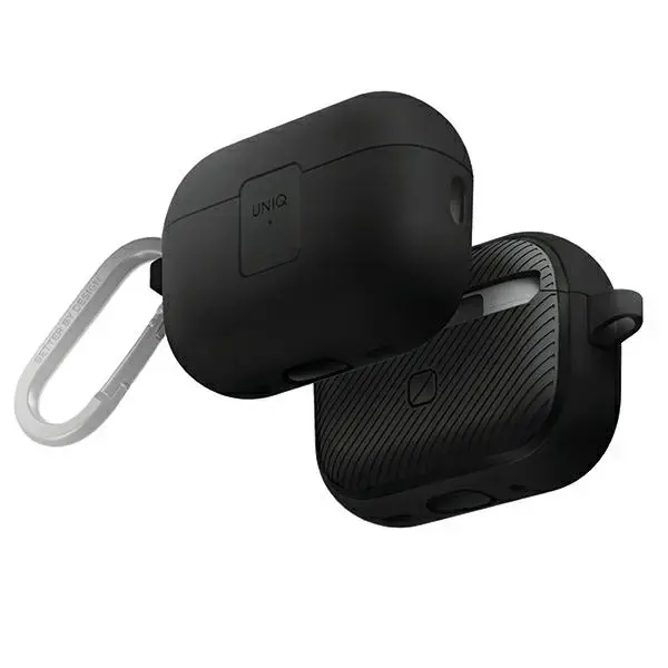 UNIQ Clyde Lock Case AirPods Pro 2 (2022|2023) black-dark grey|charcoal-dark grey