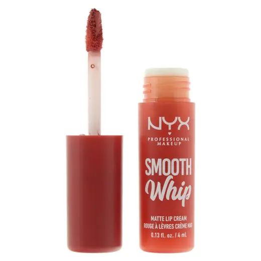 Nyx, Smooth Whip, Matte, Cream Lipstick, 02, Kitty Belly, 4 ml
