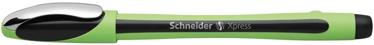 Pildspalva liners SCHNEIDER XPRESS 0.8mm, zaļš korpuss, melna tinte